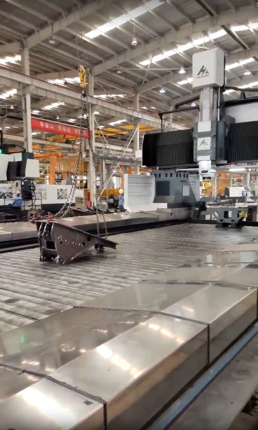 10米動柱龍門數控銑床