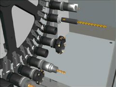 數控加工中心常見三大自動換刀裝置